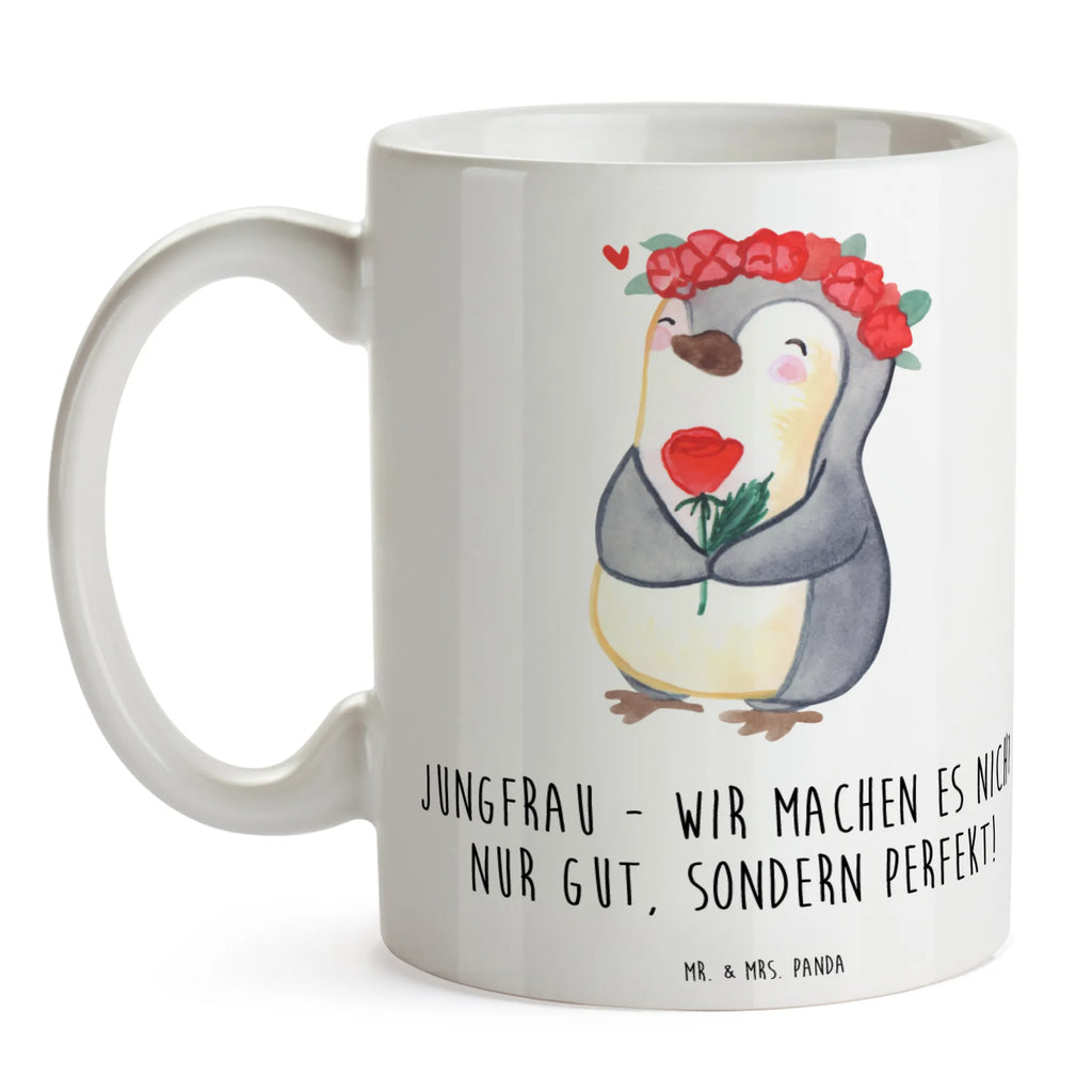 Tasse Jungfrau Perfektion Tasse, Kaffeetasse, Teetasse, Becher, Kaffeebecher, Teebecher, Keramiktasse, Porzellantasse, Büro Tasse, Geschenk Tasse, Tasse Sprüche, Tasse Motive, Kaffeetassen, Tasse bedrucken, Designer Tasse, Cappuccino Tassen, Schöne Teetassen, Tierkreiszeichen, Sternzeichen, Horoskop, Astrologie, Aszendent