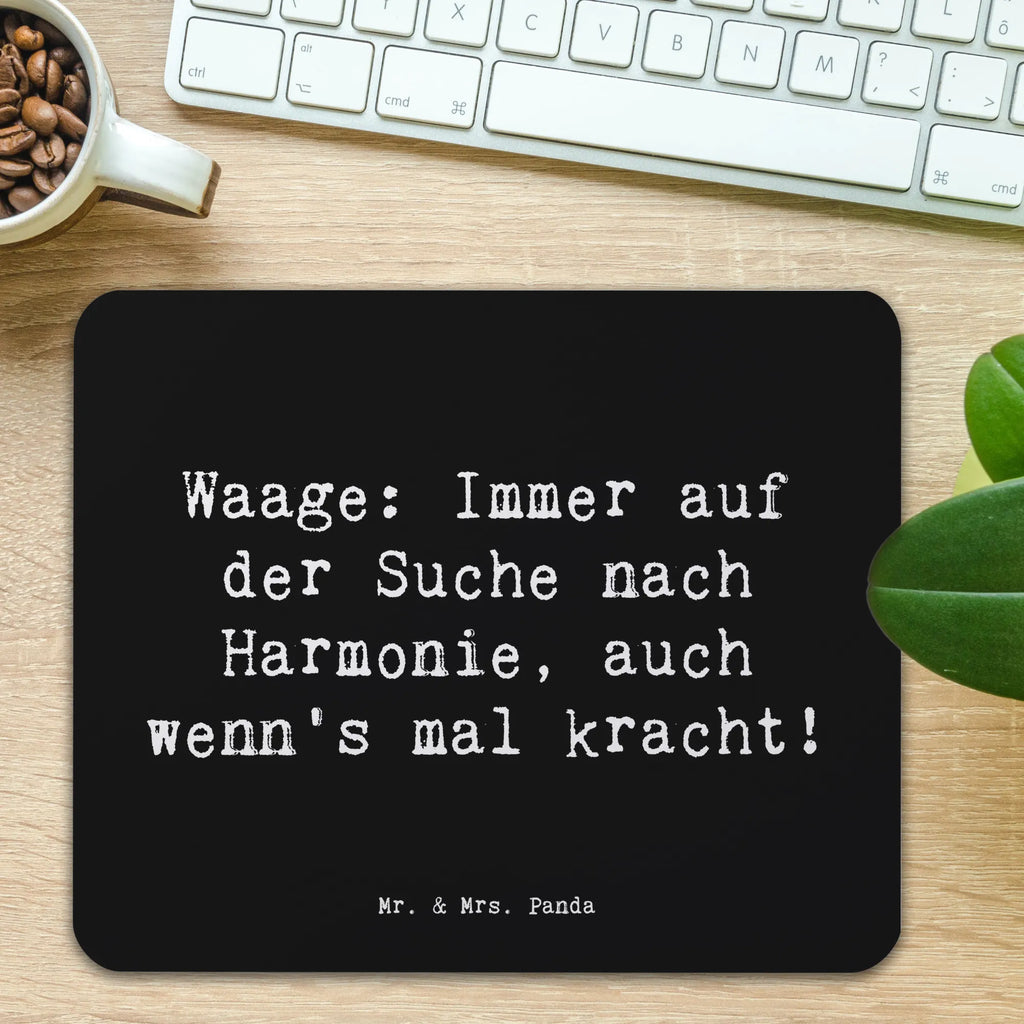 Mauspad Spruch Waagen Harmonie Mousepad, Computer zubehör, Büroausstattung, PC Zubehör, Arbeitszimmer, Mauspad, Einzigartiges Mauspad, Designer Mauspad, Mausunterlage, Mauspad Büro, Tierkreiszeichen, Sternzeichen, Horoskop, Astrologie, Aszendent