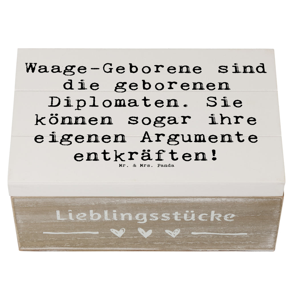 Holzkiste Spruch Diplomatische Waage Holzkiste, Kiste, Schatzkiste, Truhe, Schatulle, XXL, Erinnerungsbox, Erinnerungskiste, Dekokiste, Aufbewahrungsbox, Geschenkbox, Geschenkdose, Tierkreiszeichen, Sternzeichen, Horoskop, Astrologie, Aszendent