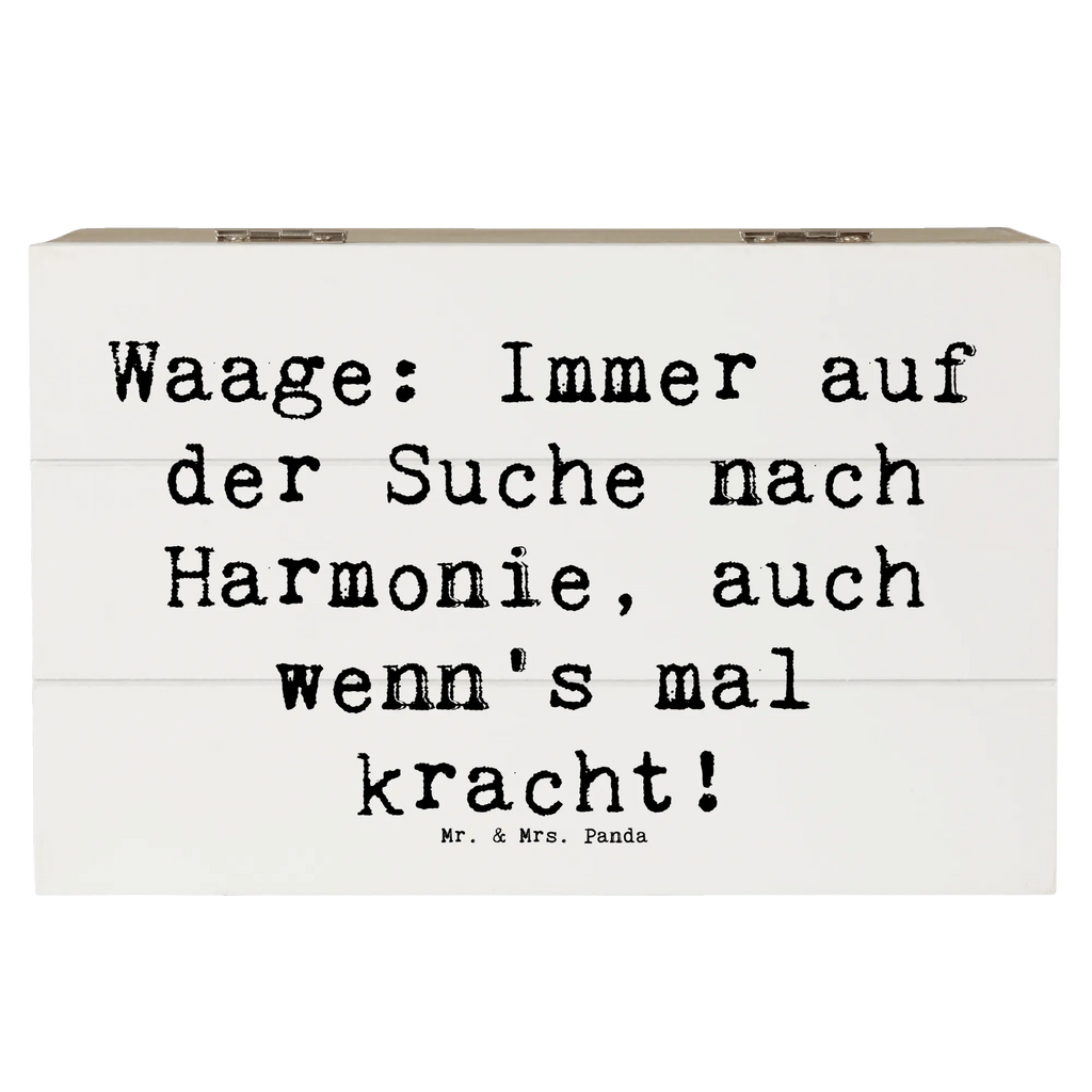 Holzkiste Spruch Waagen Harmonie Holzkiste, Kiste, Schatzkiste, Truhe, Schatulle, XXL, Erinnerungsbox, Erinnerungskiste, Dekokiste, Aufbewahrungsbox, Geschenkbox, Geschenkdose, Tierkreiszeichen, Sternzeichen, Horoskop, Astrologie, Aszendent