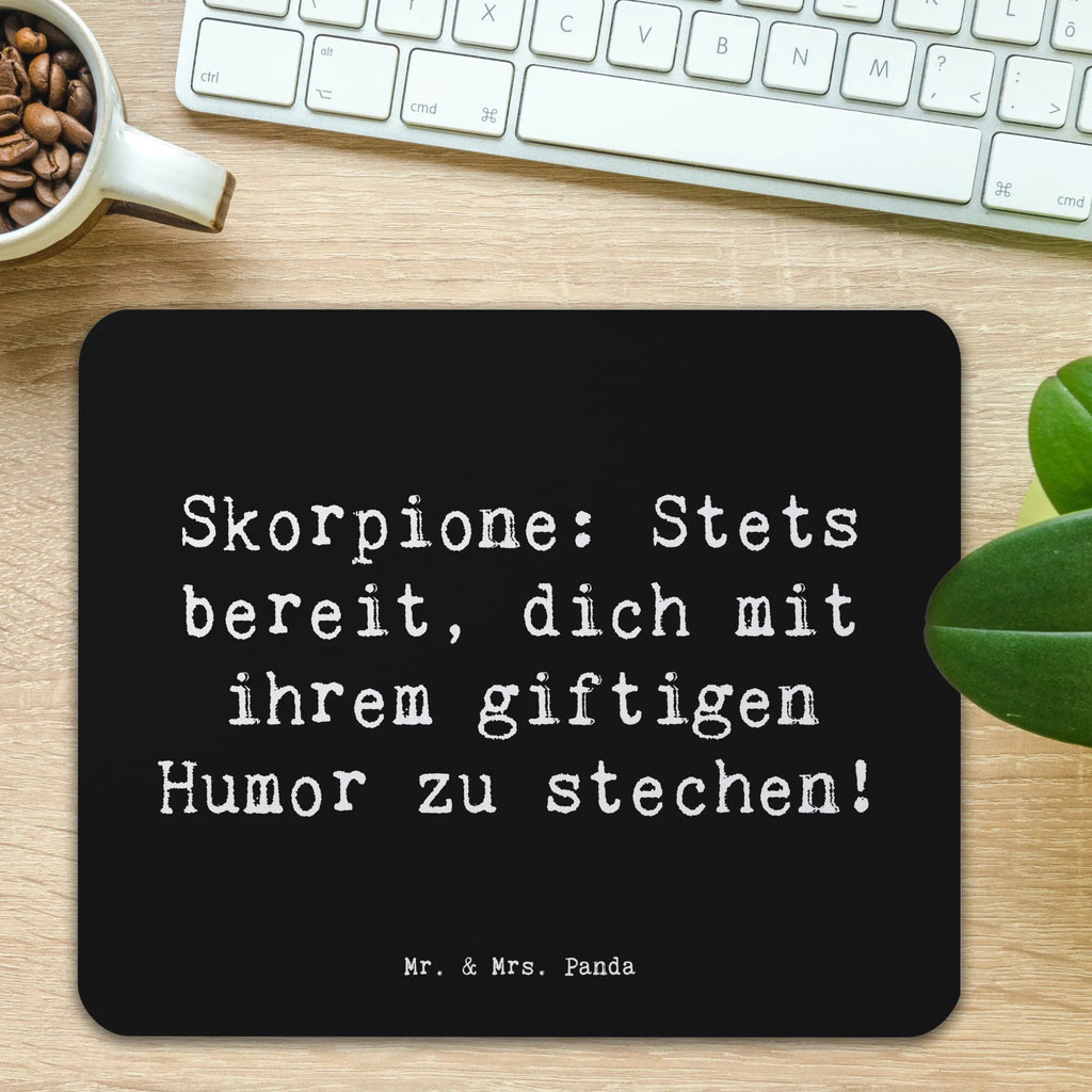 Mauspad Spruch Skorpion Humor Mousepad, Computer zubehör, Büroausstattung, PC Zubehör, Arbeitszimmer, Mauspad, Einzigartiges Mauspad, Designer Mauspad, Mausunterlage, Mauspad Büro, Tierkreiszeichen, Sternzeichen, Horoskop, Astrologie, Aszendent