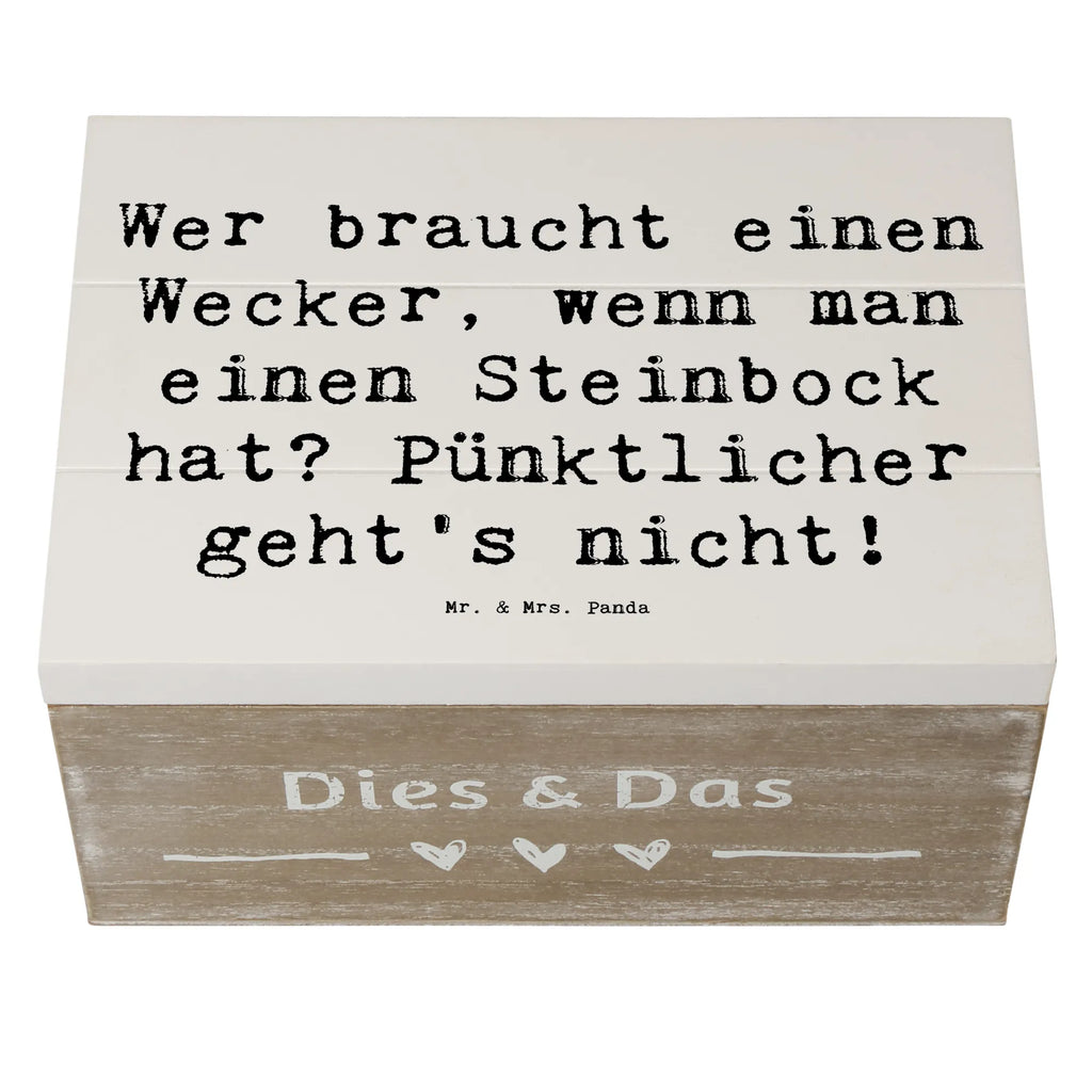 Holzkiste Spruch Steinbock Wecker Holzkiste, Kiste, Schatzkiste, Truhe, Schatulle, XXL, Erinnerungsbox, Erinnerungskiste, Dekokiste, Aufbewahrungsbox, Geschenkbox, Geschenkdose, Tierkreiszeichen, Sternzeichen, Horoskop, Astrologie, Aszendent