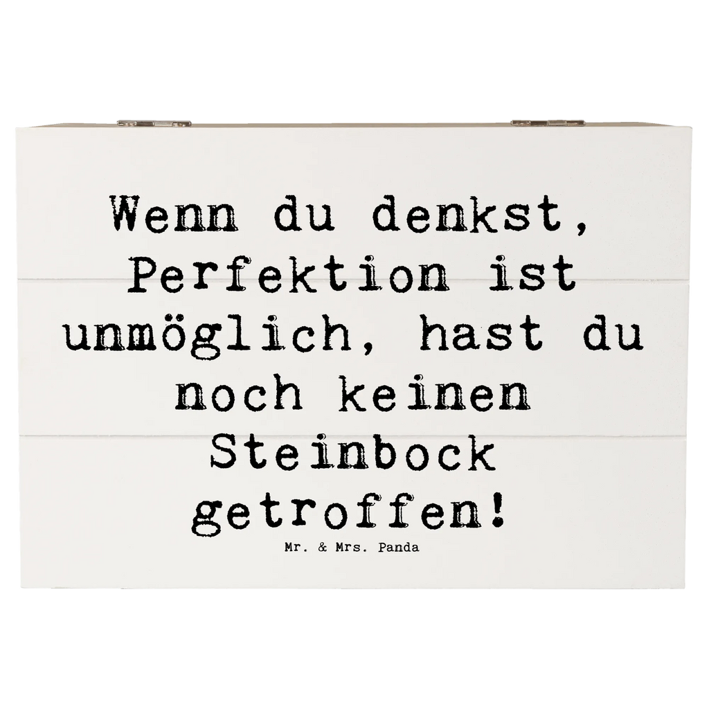 Holzkiste Spruch Steinbock Perfektion Holzkiste, Kiste, Schatzkiste, Truhe, Schatulle, XXL, Erinnerungsbox, Erinnerungskiste, Dekokiste, Aufbewahrungsbox, Geschenkbox, Geschenkdose, Tierkreiszeichen, Sternzeichen, Horoskop, Astrologie, Aszendent