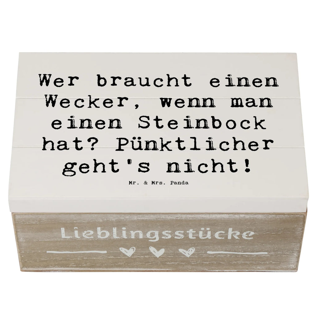 Holzkiste Spruch Steinbock Wecker Holzkiste, Kiste, Schatzkiste, Truhe, Schatulle, XXL, Erinnerungsbox, Erinnerungskiste, Dekokiste, Aufbewahrungsbox, Geschenkbox, Geschenkdose, Tierkreiszeichen, Sternzeichen, Horoskop, Astrologie, Aszendent