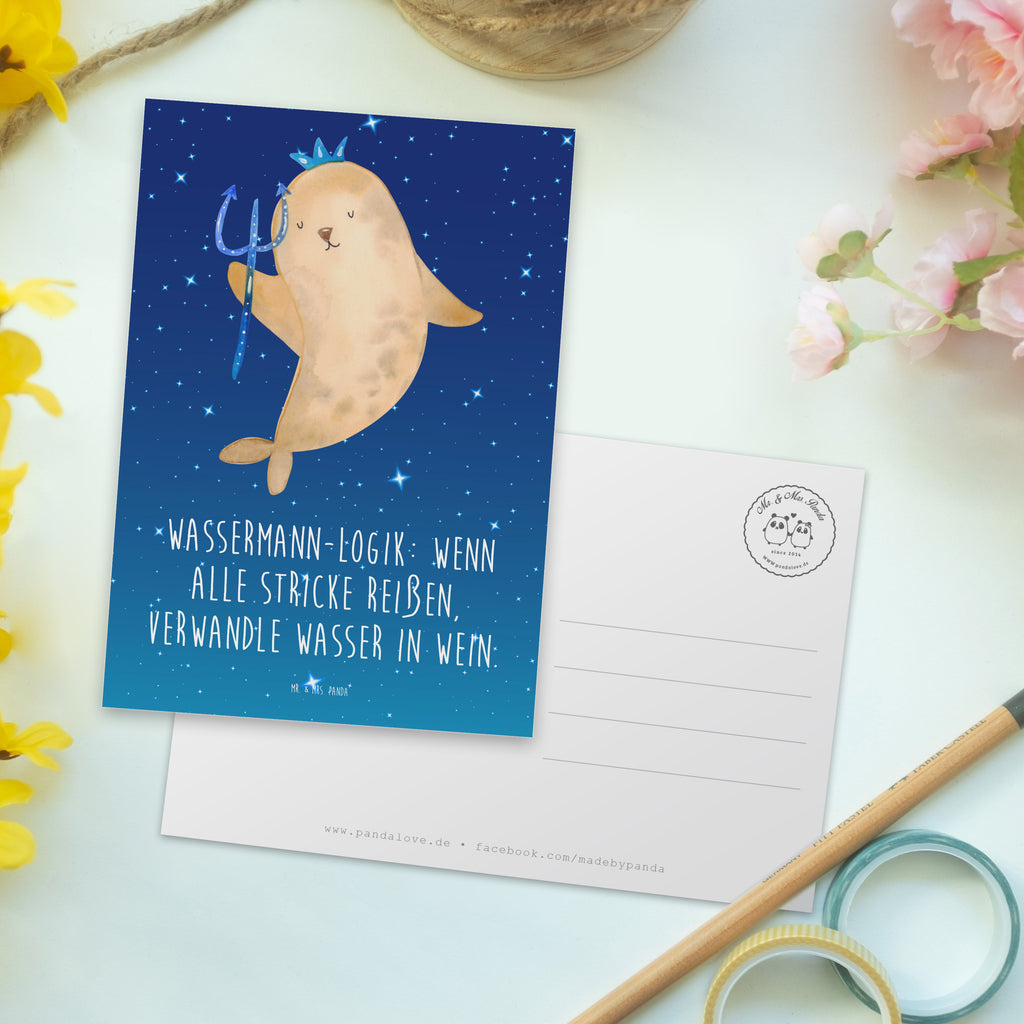 Postkarte Wassermann Logik Postkarte, Karte, Geschenkkarte, Grußkarte, Einladung, Ansichtskarte, Geburtstagskarte, Einladungskarte, Dankeskarte, Ansichtskarten, Einladung Geburtstag, Einladungskarten Geburtstag, Tierkreiszeichen, Sternzeichen, Horoskop, Astrologie, Aszendent