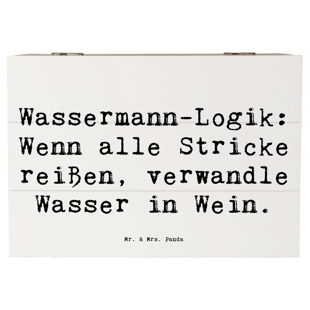 Holzkiste Spruch Wassermann Logik Holzkiste, Kiste, Schatzkiste, Truhe, Schatulle, XXL, Erinnerungsbox, Erinnerungskiste, Dekokiste, Aufbewahrungsbox, Geschenkbox, Geschenkdose, Tierkreiszeichen, Sternzeichen, Horoskop, Astrologie, Aszendent