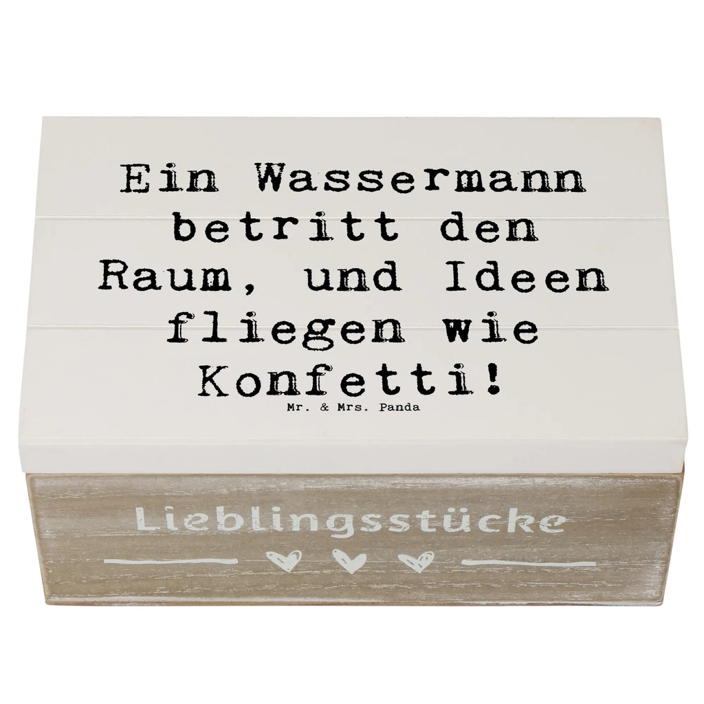 Holzkiste Spruch Wassermann Ideenflug Holzkiste, Kiste, Schatzkiste, Truhe, Schatulle, XXL, Erinnerungsbox, Erinnerungskiste, Dekokiste, Aufbewahrungsbox, Geschenkbox, Geschenkdose, Tierkreiszeichen, Sternzeichen, Horoskop, Astrologie, Aszendent