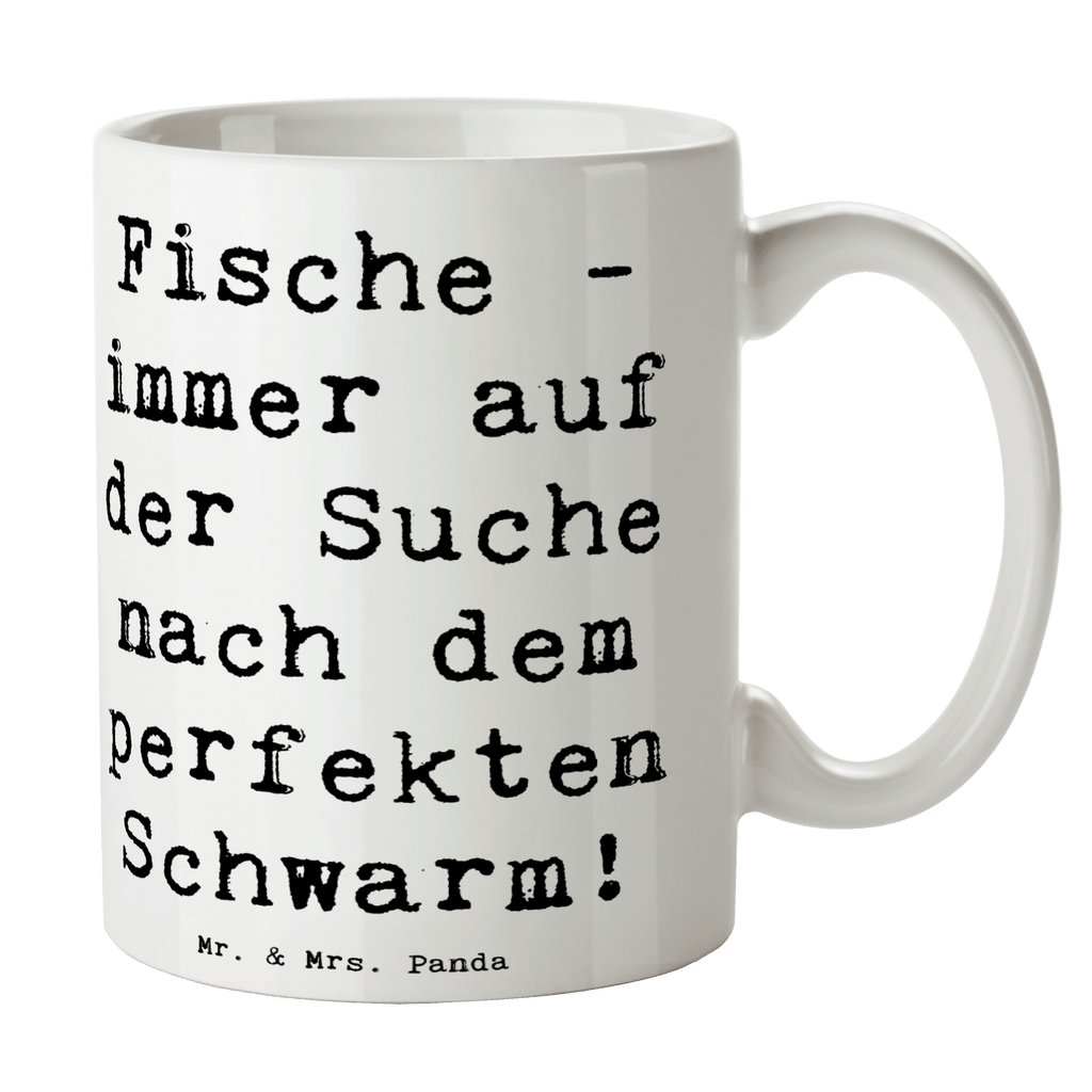 Tasse Spruch Fische Schwarm Tasse, Kaffeetasse, Teetasse, Becher, Kaffeebecher, Teebecher, Keramiktasse, Porzellantasse, Büro Tasse, Geschenk Tasse, Tasse Sprüche, Tasse Motive, Kaffeetassen, Tasse bedrucken, Designer Tasse, Cappuccino Tassen, Schöne Teetassen, Tierkreiszeichen, Sternzeichen, Horoskop, Astrologie, Aszendent