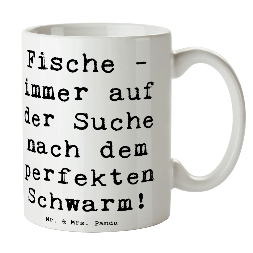 Tasse Spruch Fische Schwarm Tasse, Kaffeetasse, Teetasse, Becher, Kaffeebecher, Teebecher, Keramiktasse, Porzellantasse, Büro Tasse, Geschenk Tasse, Tasse Sprüche, Tasse Motive, Kaffeetassen, Tasse bedrucken, Designer Tasse, Cappuccino Tassen, Schöne Teetassen, Tierkreiszeichen, Sternzeichen, Horoskop, Astrologie, Aszendent