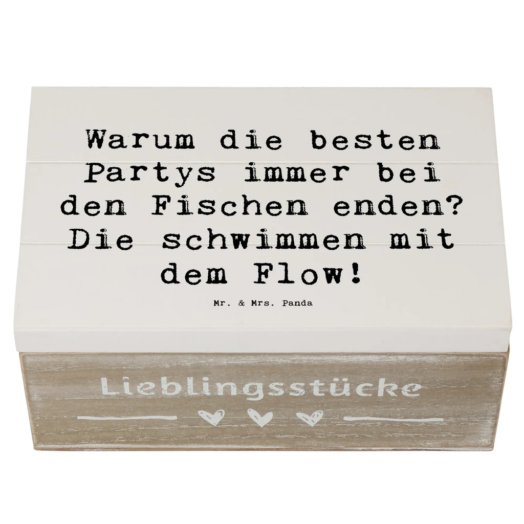 Holzkiste Spruch Fische Flow Spaß Holzkiste, Kiste, Schatzkiste, Truhe, Schatulle, XXL, Erinnerungsbox, Erinnerungskiste, Dekokiste, Aufbewahrungsbox, Geschenkbox, Geschenkdose, Tierkreiszeichen, Sternzeichen, Horoskop, Astrologie, Aszendent