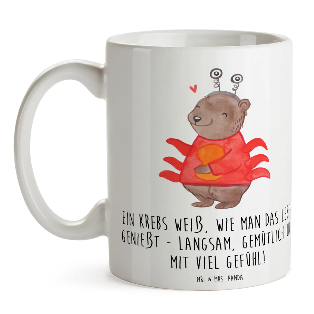 Tasse Krebs Genießer Tasse, Kaffeetasse, Teetasse, Becher, Kaffeebecher, Teebecher, Keramiktasse, Porzellantasse, Büro Tasse, Geschenk Tasse, Tasse Sprüche, Tasse Motive, Kaffeetassen, Tasse bedrucken, Designer Tasse, Cappuccino Tassen, Schöne Teetassen, Tierkreiszeichen, Sternzeichen, Horoskop, Astrologie, Aszendent