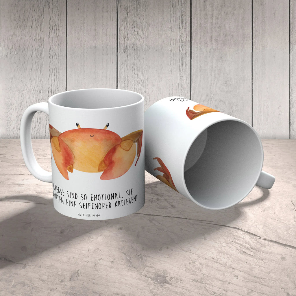 Tasse Emotionaler Krebs Tasse, Kaffeetasse, Teetasse, Becher, Kaffeebecher, Teebecher, Keramiktasse, Porzellantasse, Büro Tasse, Geschenk Tasse, Tasse Sprüche, Tasse Motive, Kaffeetassen, Tasse bedrucken, Designer Tasse, Cappuccino Tassen, Schöne Teetassen, Tierkreiszeichen, Sternzeichen, Horoskop, Astrologie, Aszendent