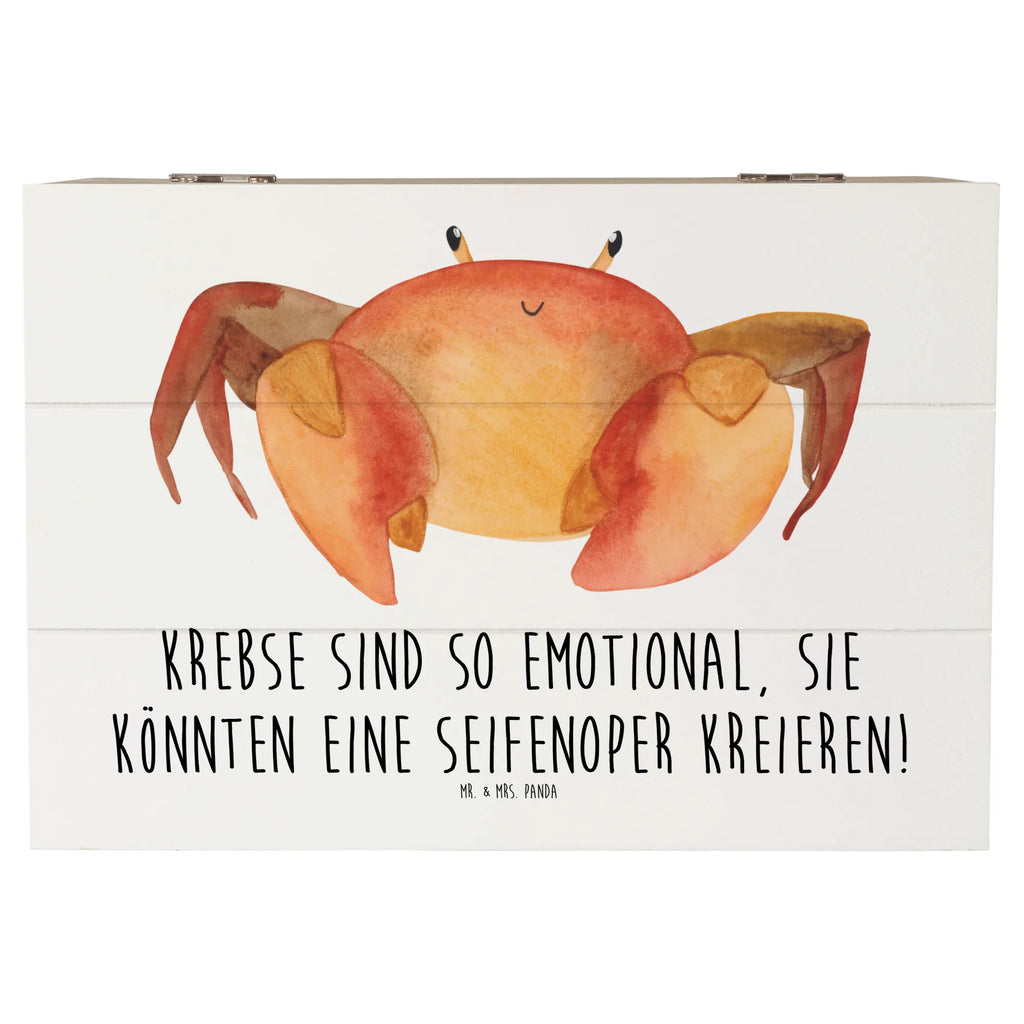 Holzkiste Emotionaler Krebs Holzkiste, Kiste, Schatzkiste, Truhe, Schatulle, XXL, Erinnerungsbox, Erinnerungskiste, Dekokiste, Aufbewahrungsbox, Geschenkbox, Geschenkdose, Tierkreiszeichen, Sternzeichen, Horoskop, Astrologie, Aszendent