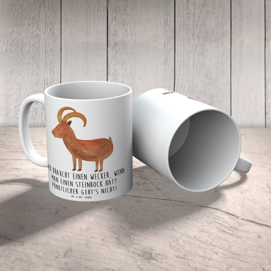 Tasse Steinbock Wecker Tasse, Kaffeetasse, Teetasse, Becher, Kaffeebecher, Teebecher, Keramiktasse, Porzellantasse, Büro Tasse, Geschenk Tasse, Tasse Sprüche, Tasse Motive, Kaffeetassen, Tasse bedrucken, Designer Tasse, Cappuccino Tassen, Schöne Teetassen, Tierkreiszeichen, Sternzeichen, Horoskop, Astrologie, Aszendent