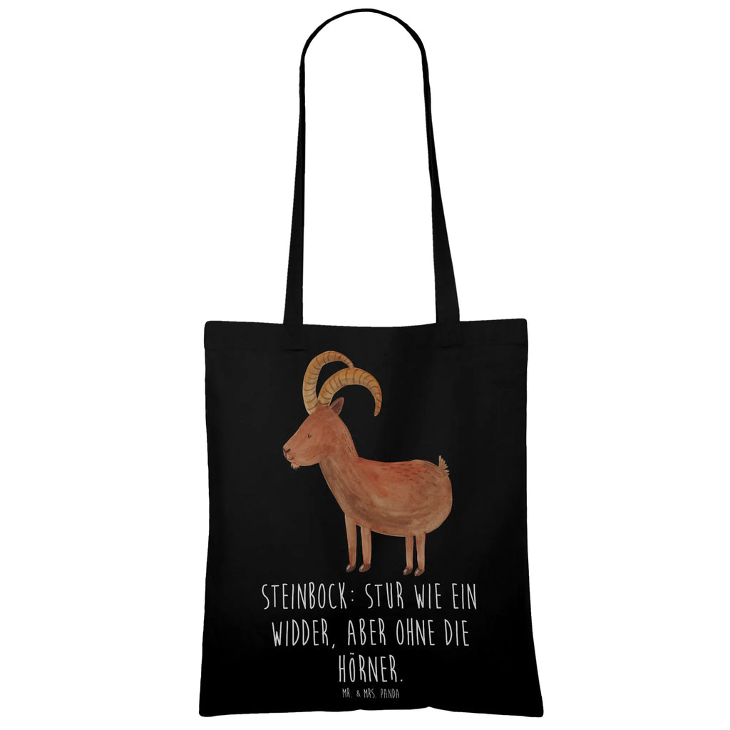 Tragetasche Steinbock Entschlossen Beuteltasche, Beutel, Einkaufstasche, Jutebeutel, Stoffbeutel, Tasche, Shopper, Umhängetasche, Strandtasche, Schultertasche, Stofftasche, Tragetasche, Badetasche, Jutetasche, Einkaufstüte, Laptoptasche, Tierkreiszeichen, Sternzeichen, Horoskop, Astrologie, Aszendent