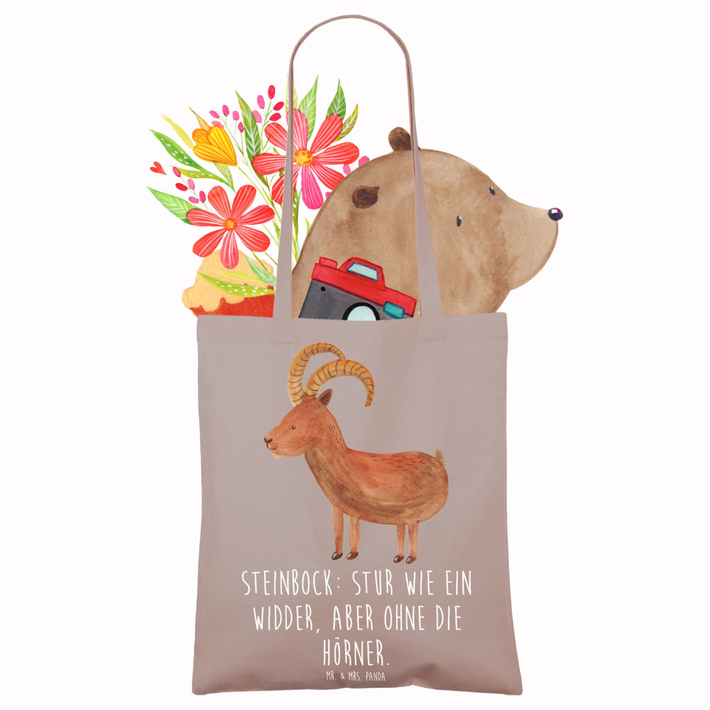 Tragetasche Steinbock Entschlossen Beuteltasche, Beutel, Einkaufstasche, Jutebeutel, Stoffbeutel, Tasche, Shopper, Umhängetasche, Strandtasche, Schultertasche, Stofftasche, Tragetasche, Badetasche, Jutetasche, Einkaufstüte, Laptoptasche, Tierkreiszeichen, Sternzeichen, Horoskop, Astrologie, Aszendent