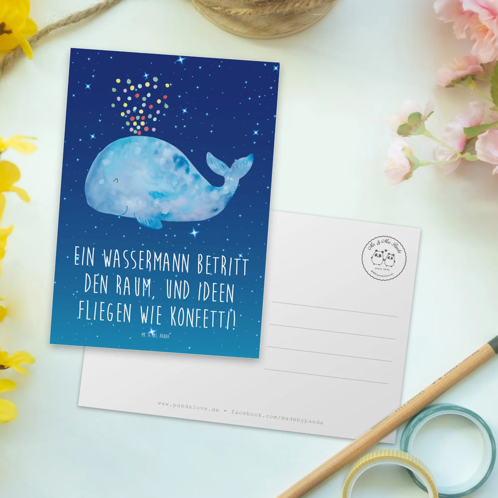 Postkarte Wassermann Ideenflug Postkarte, Karte, Geschenkkarte, Grußkarte, Einladung, Ansichtskarte, Geburtstagskarte, Einladungskarte, Dankeskarte, Ansichtskarten, Einladung Geburtstag, Einladungskarten Geburtstag, Tierkreiszeichen, Sternzeichen, Horoskop, Astrologie, Aszendent