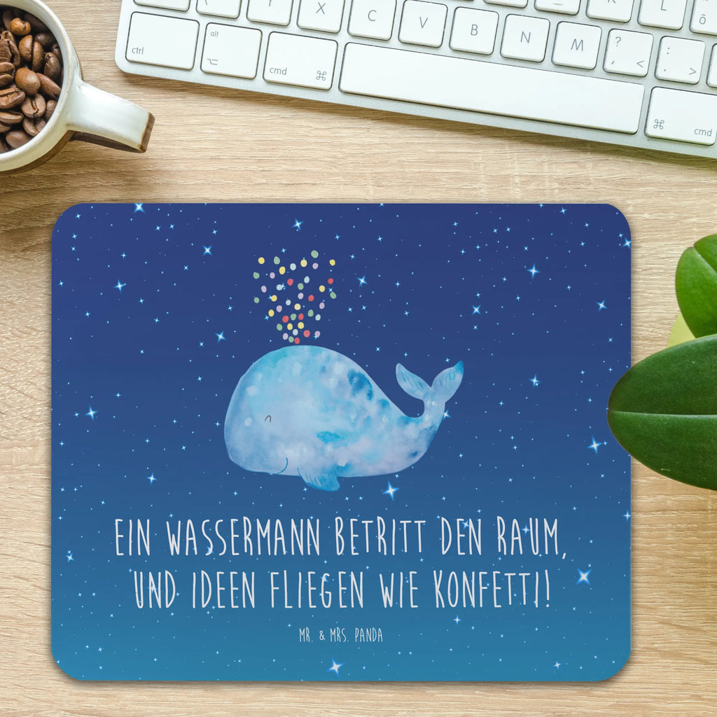 Mauspad Wassermann Ideenflug Mousepad, Computer zubehör, Büroausstattung, PC Zubehör, Arbeitszimmer, Mauspad, Einzigartiges Mauspad, Designer Mauspad, Mausunterlage, Mauspad Büro, Tierkreiszeichen, Sternzeichen, Horoskop, Astrologie, Aszendent