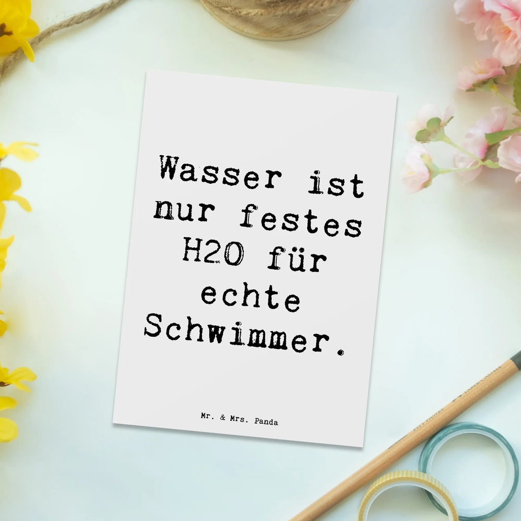 Postkarte Spruch Schwimmen Abenteuer Postkarte, Karte, Geschenkkarte, Grußkarte, Einladung, Ansichtskarte, Geburtstagskarte, Einladungskarte, Dankeskarte, Ansichtskarten, Einladung Geburtstag, Einladungskarten Geburtstag, Geschenk, Sport, Sportart, Hobby, Schenken, Danke, Dankeschön, Auszeichnung, Gewinn, Sportler