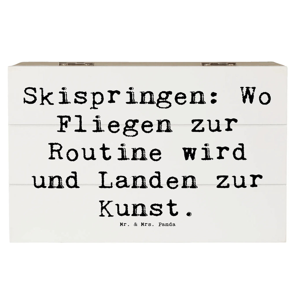 Holzkiste Spruch Skispringen Kunstflug Holzkiste, Kiste, Schatzkiste, Truhe, Schatulle, XXL, Erinnerungsbox, Erinnerungskiste, Dekokiste, Aufbewahrungsbox, Geschenkbox, Geschenkdose, Geschenk, Sport, Sportart, Hobby, Schenken, Danke, Dankeschön, Auszeichnung, Gewinn, Sportler