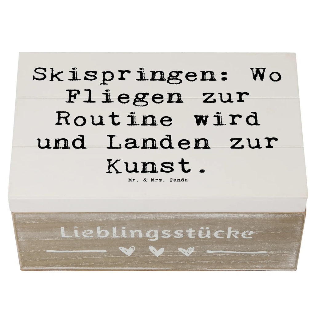 Holzkiste Spruch Skispringen Kunstflug Holzkiste, Kiste, Schatzkiste, Truhe, Schatulle, XXL, Erinnerungsbox, Erinnerungskiste, Dekokiste, Aufbewahrungsbox, Geschenkbox, Geschenkdose, Geschenk, Sport, Sportart, Hobby, Schenken, Danke, Dankeschön, Auszeichnung, Gewinn, Sportler