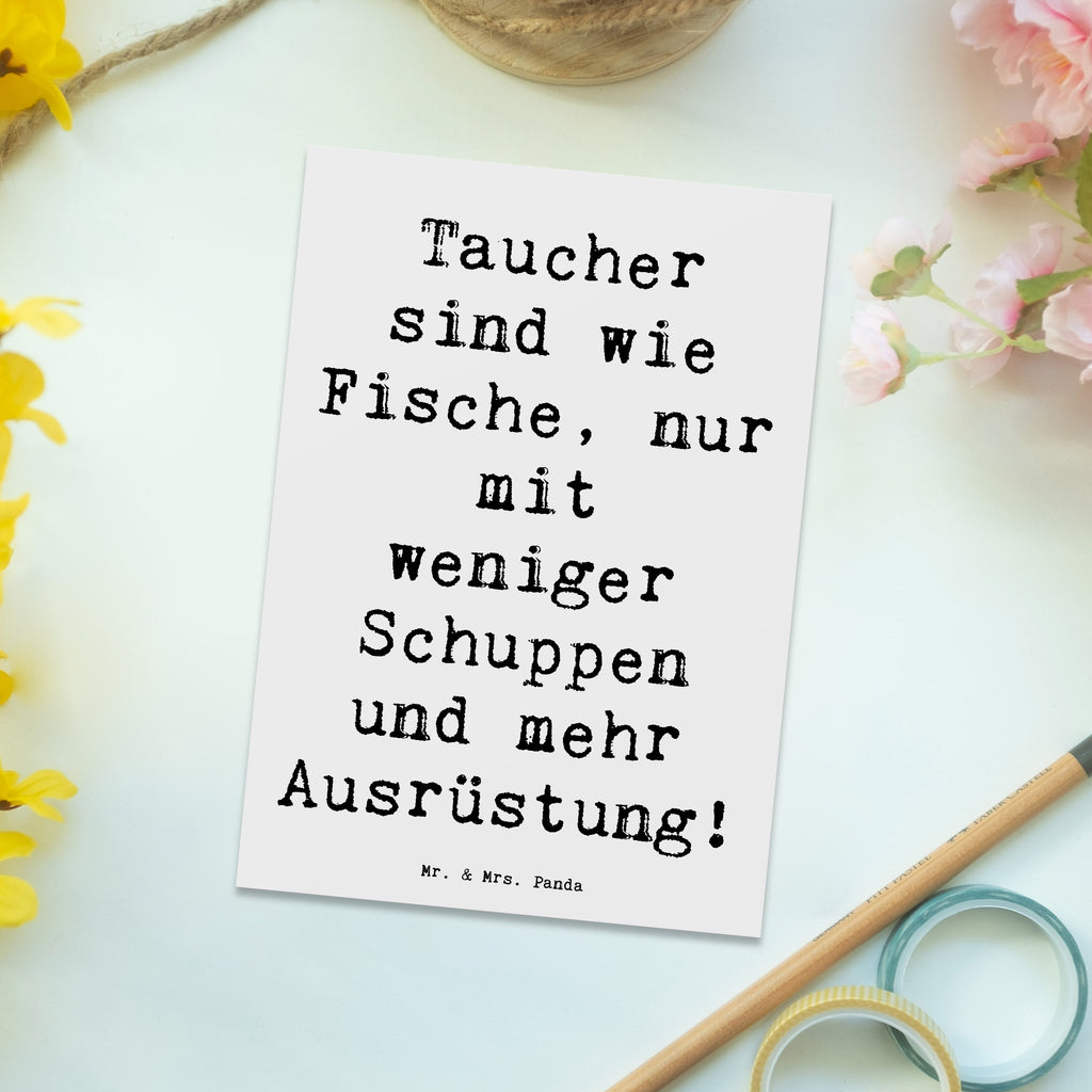 Postkarte Spruch Tauchen Abenteuer Postkarte, Karte, Geschenkkarte, Grußkarte, Einladung, Ansichtskarte, Geburtstagskarte, Einladungskarte, Dankeskarte, Ansichtskarten, Einladung Geburtstag, Einladungskarten Geburtstag, Geschenk, Sport, Sportart, Hobby, Schenken, Danke, Dankeschön, Auszeichnung, Gewinn, Sportler