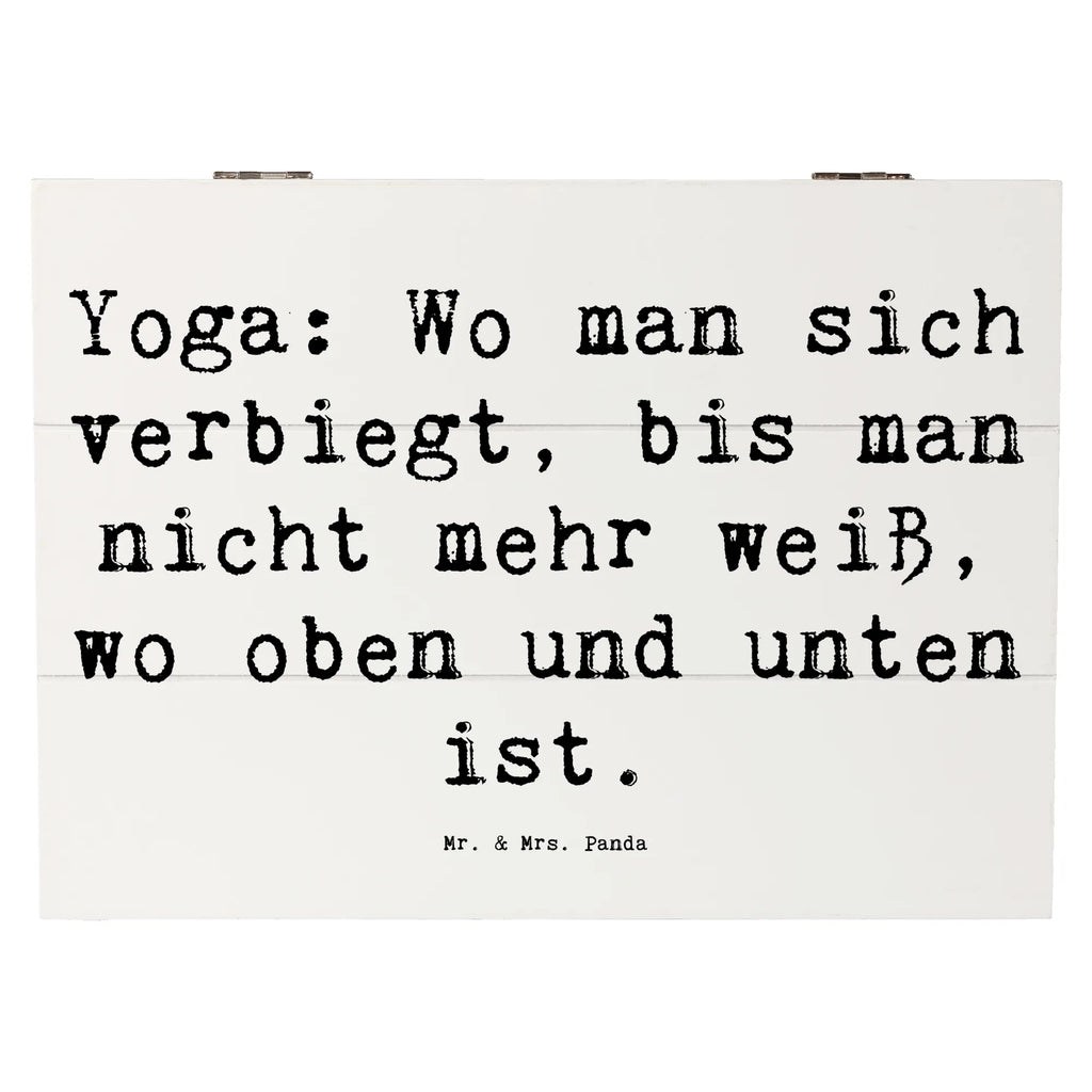 Holzkiste Spruch Yoga Balance Holzkiste, Kiste, Schatzkiste, Truhe, Schatulle, XXL, Erinnerungsbox, Erinnerungskiste, Dekokiste, Aufbewahrungsbox, Geschenkbox, Geschenkdose, Geschenk, Sport, Sportart, Hobby, Schenken, Danke, Dankeschön, Auszeichnung, Gewinn, Sportler