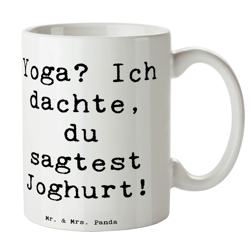 Tasse Spruch Yoga Humor Tasse, Kaffeetasse, Teetasse, Becher, Kaffeebecher, Teebecher, Keramiktasse, Porzellantasse, Büro Tasse, Geschenk Tasse, Tasse Sprüche, Tasse Motive, Kaffeetassen, Tasse bedrucken, Designer Tasse, Cappuccino Tassen, Schöne Teetassen, Geschenk, Sport, Sportart, Hobby, Schenken, Danke, Dankeschön, Auszeichnung, Gewinn, Sportler