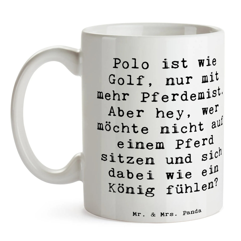 Tasse Spruch Polo Abenteuer Tasse, Kaffeetasse, Teetasse, Becher, Kaffeebecher, Teebecher, Keramiktasse, Porzellantasse, Büro Tasse, Geschenk Tasse, Tasse Sprüche, Tasse Motive, Kaffeetassen, Tasse bedrucken, Designer Tasse, Cappuccino Tassen, Schöne Teetassen, Geschenk, Sport, Sportart, Hobby, Schenken, Danke, Dankeschön, Auszeichnung, Gewinn, Sportler