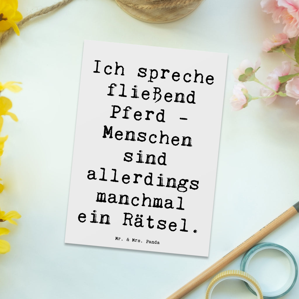 Postkarte Spruch Reiten und Rätsel Postkarte, Karte, Geschenkkarte, Grußkarte, Einladung, Ansichtskarte, Geburtstagskarte, Einladungskarte, Dankeskarte, Ansichtskarten, Einladung Geburtstag, Einladungskarten Geburtstag, Geschenk, Sport, Sportart, Hobby, Schenken, Danke, Dankeschön, Auszeichnung, Gewinn, Sportler