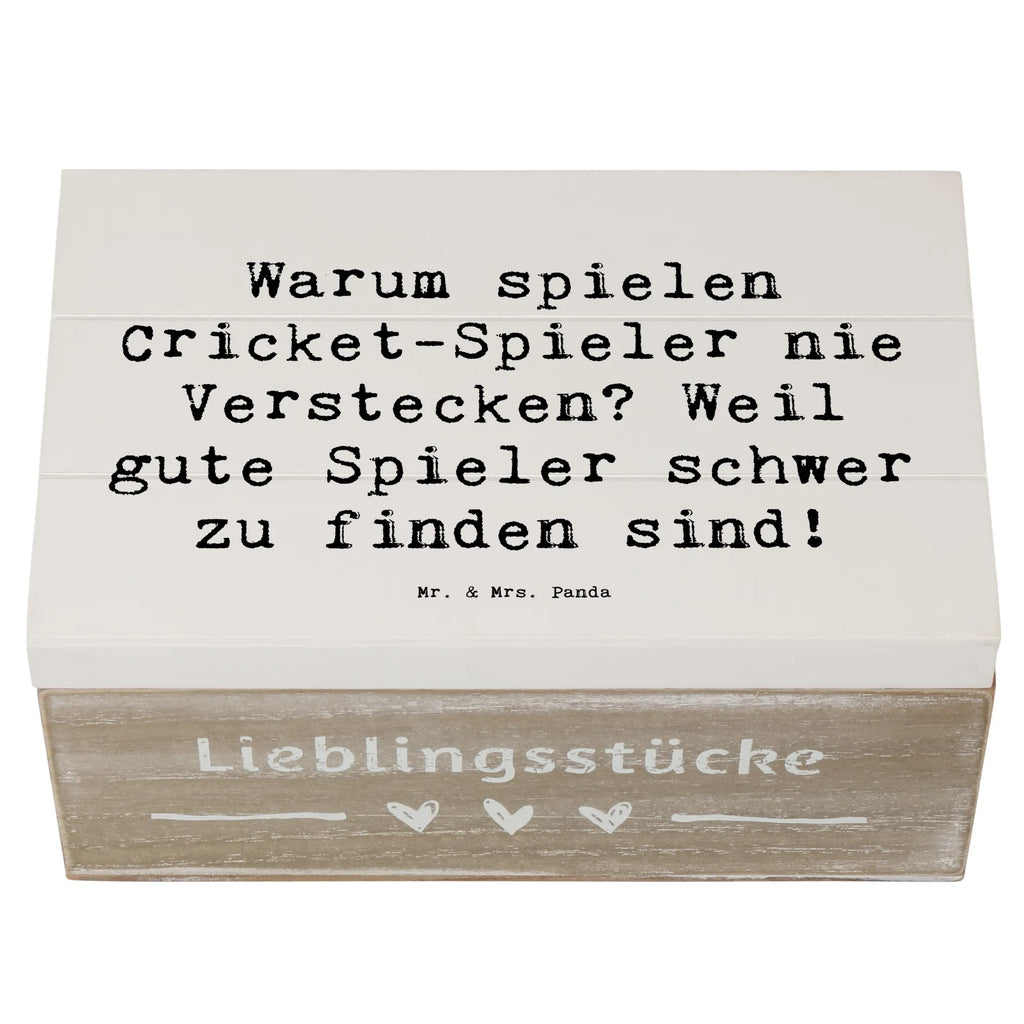 Holzkiste Spruch Cricket Verstecken Holzkiste, Kiste, Schatzkiste, Truhe, Schatulle, XXL, Erinnerungsbox, Erinnerungskiste, Dekokiste, Aufbewahrungsbox, Geschenkbox, Geschenkdose, Geschenk, Sport, Sportart, Hobby, Schenken, Danke, Dankeschön, Auszeichnung, Gewinn, Sportler