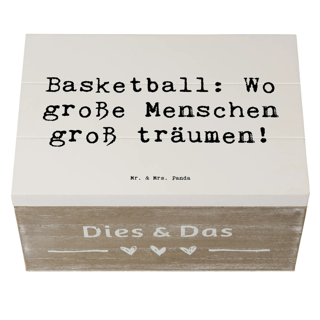 Holzkiste Spruch Basketball Träume Holzkiste, Kiste, Schatzkiste, Truhe, Schatulle, XXL, Erinnerungsbox, Erinnerungskiste, Dekokiste, Aufbewahrungsbox, Geschenkbox, Geschenkdose, Geschenk, Sport, Sportart, Hobby, Schenken, Danke, Dankeschön, Auszeichnung, Gewinn, Sportler