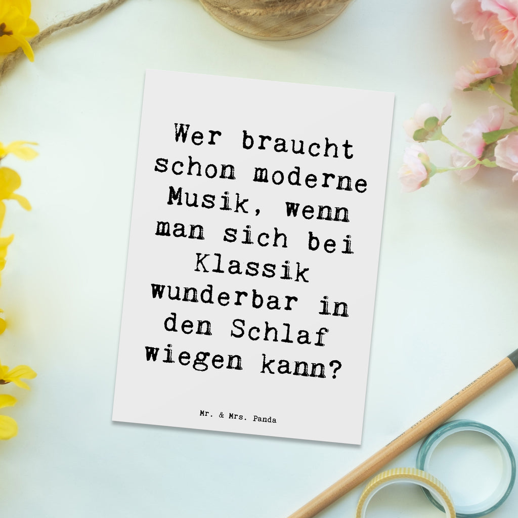 Postkarte Spruch Klassik zum Träumen Postkarte, Karte, Geschenkkarte, Grußkarte, Einladung, Ansichtskarte, Geburtstagskarte, Einladungskarte, Dankeskarte, Ansichtskarten, Einladung Geburtstag, Einladungskarten Geburtstag