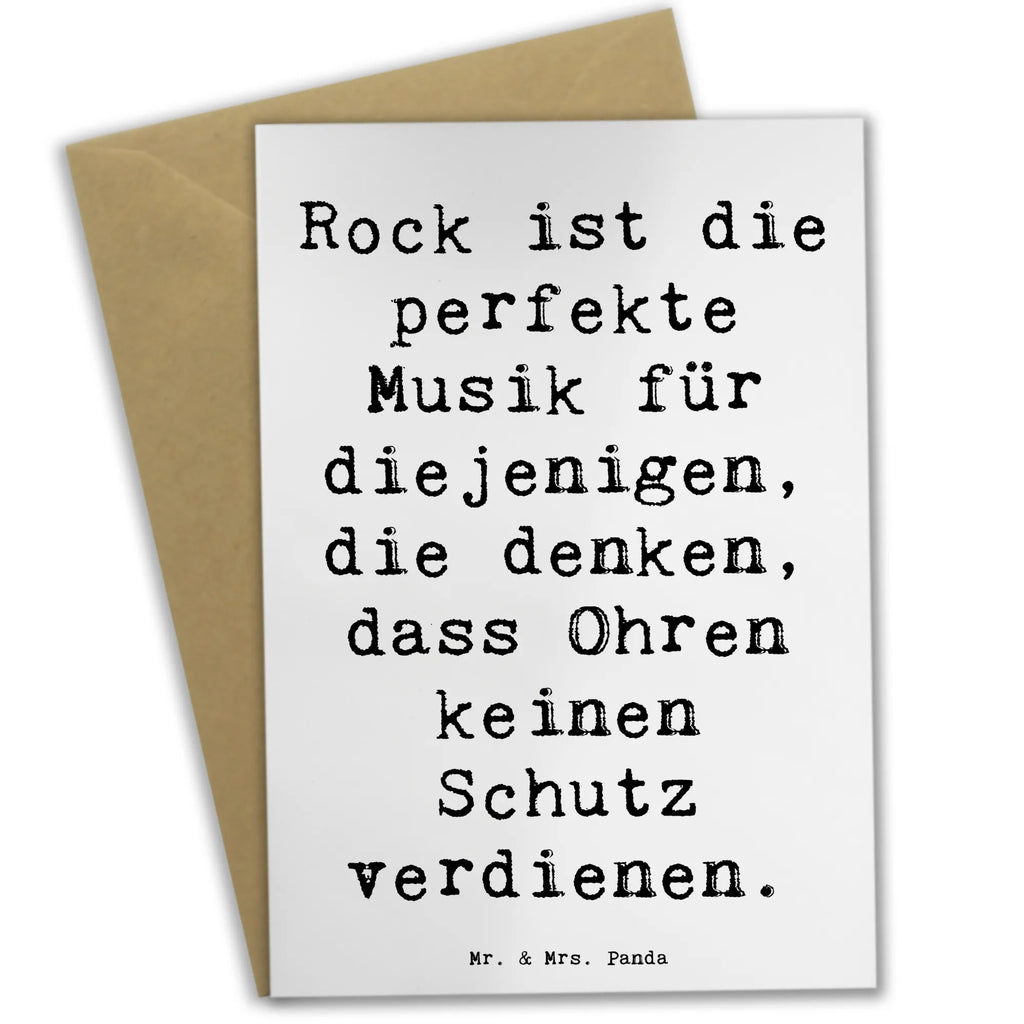 Grußkarte Spruch Rockmusik Genuss Grußkarte, Klappkarte, Einladungskarte, Glückwunschkarte, Hochzeitskarte, Geburtstagskarte, Karte, Ansichtskarten