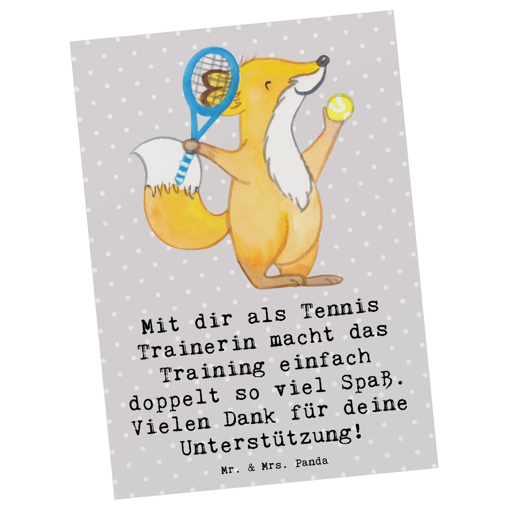 Postkarte Tennis Trainerin Spaß Postkarte, Karte, Geschenkkarte, Grußkarte, Einladung, Ansichtskarte, Geburtstagskarte, Einladungskarte, Dankeskarte, Ansichtskarten, Einladung Geburtstag, Einladungskarten Geburtstag, Geschenk, Sport, Sportart, Hobby, Schenken, Danke, Dankeschön, Auszeichnung, Gewinn, Sportler