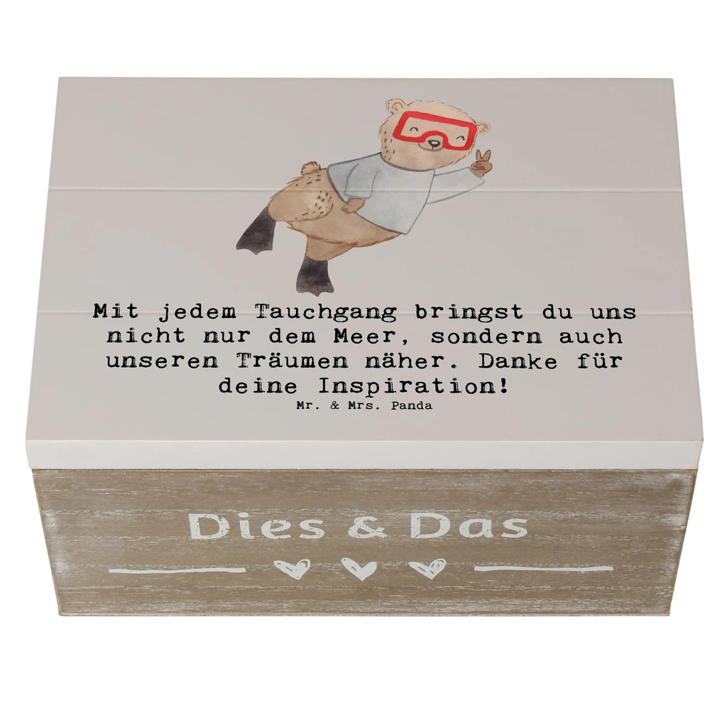 Holzkiste Tauch Trainerin Holzkiste, Kiste, Schatzkiste, Truhe, Schatulle, XXL, Erinnerungsbox, Erinnerungskiste, Dekokiste, Aufbewahrungsbox, Geschenkbox, Geschenkdose, Geschenk, Sport, Sportart, Hobby, Schenken, Danke, Dankeschön, Auszeichnung, Gewinn, Sportler