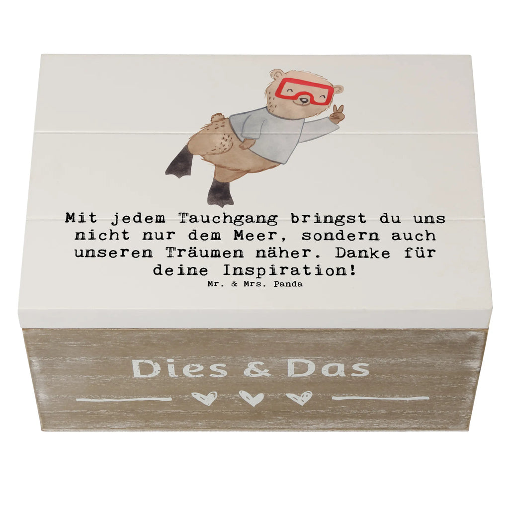 Holzkiste Tauch Trainerin Holzkiste, Kiste, Schatzkiste, Truhe, Schatulle, XXL, Erinnerungsbox, Erinnerungskiste, Dekokiste, Aufbewahrungsbox, Geschenkbox, Geschenkdose, Geschenk, Sport, Sportart, Hobby, Schenken, Danke, Dankeschön, Auszeichnung, Gewinn, Sportler