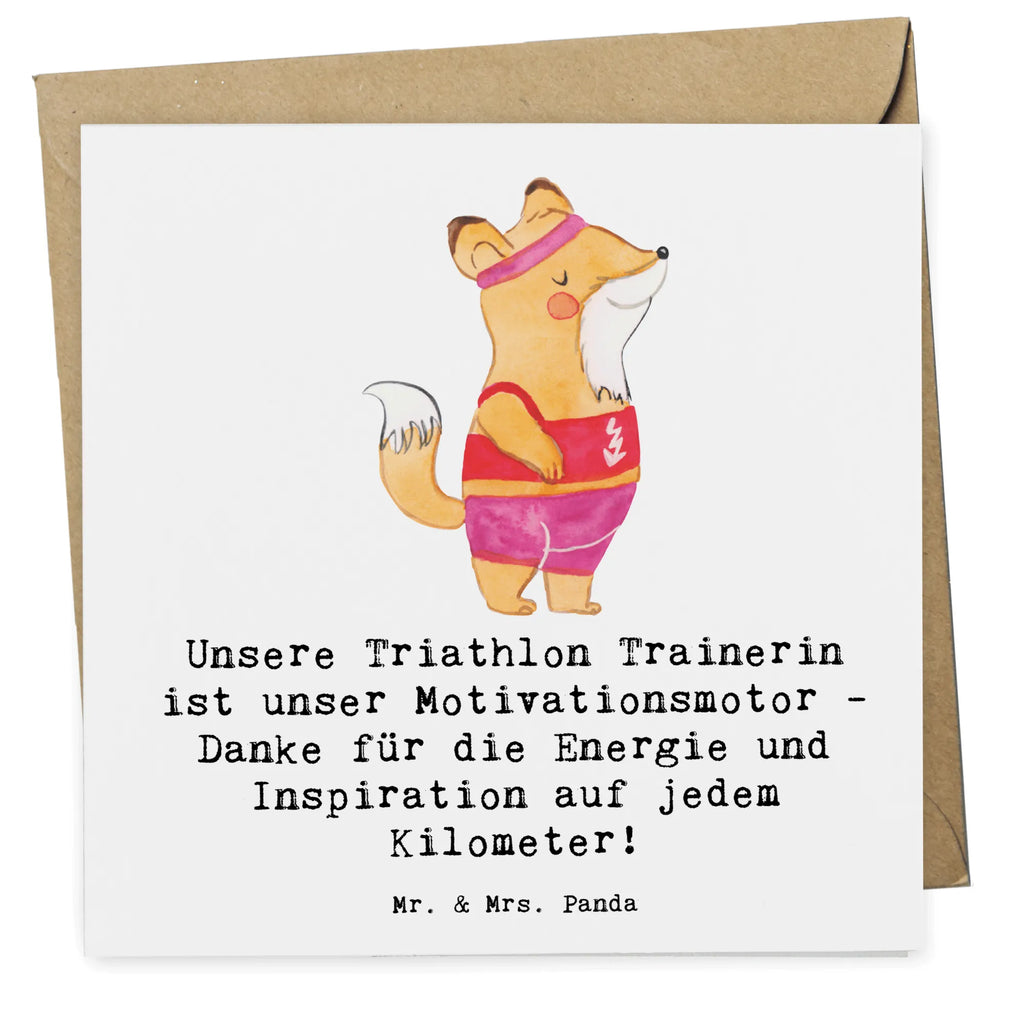 Deluxe Karte Triathlon Trainerin Karte, Grußkarte, Klappkarte, Einladungskarte, Glückwunschkarte, Hochzeitskarte, Geburtstagskarte, Hochwertige Grußkarte, Hochwertige Klappkarte, Geschenk, Sport, Sportart, Hobby, Schenken, Danke, Dankeschön, Auszeichnung, Gewinn, Sportler