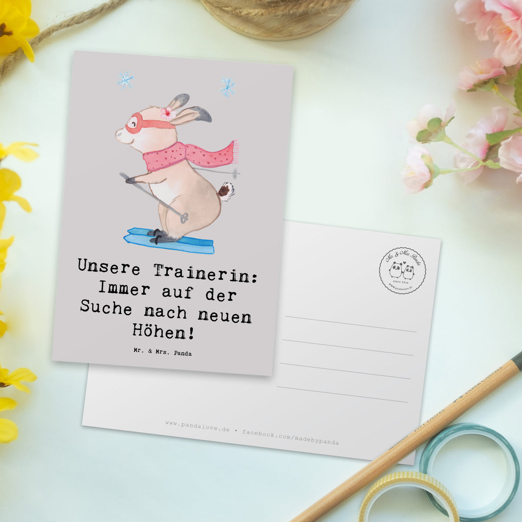 Postkarte Skispringen Trainerin Postkarte, Karte, Geschenkkarte, Grußkarte, Einladung, Ansichtskarte, Geburtstagskarte, Einladungskarte, Dankeskarte, Ansichtskarten, Einladung Geburtstag, Einladungskarten Geburtstag, Geschenk, Sport, Sportart, Hobby, Schenken, Danke, Dankeschön, Auszeichnung, Gewinn, Sportler