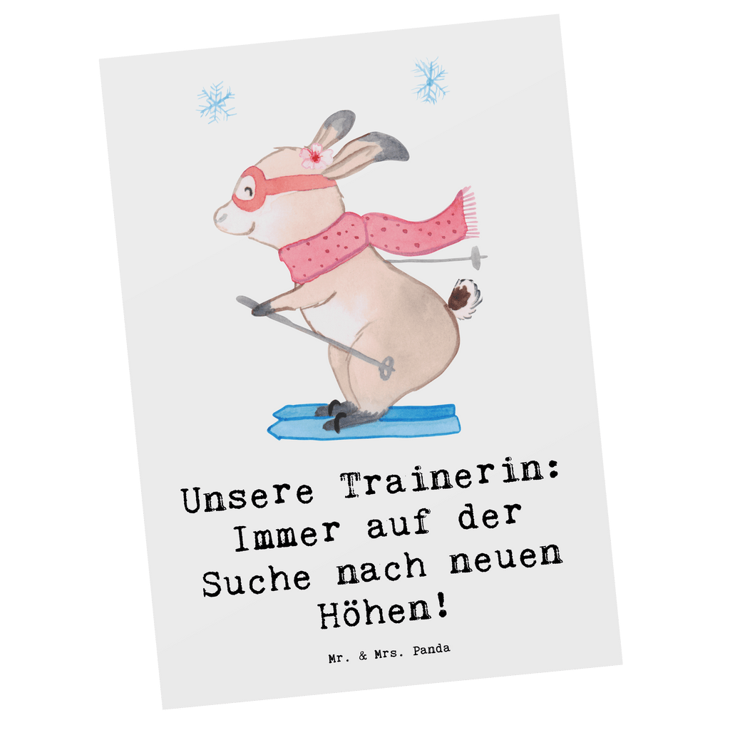 Postkarte Skispringen Trainerin Postkarte, Karte, Geschenkkarte, Grußkarte, Einladung, Ansichtskarte, Geburtstagskarte, Einladungskarte, Dankeskarte, Ansichtskarten, Einladung Geburtstag, Einladungskarten Geburtstag, Geschenk, Sport, Sportart, Hobby, Schenken, Danke, Dankeschön, Auszeichnung, Gewinn, Sportler