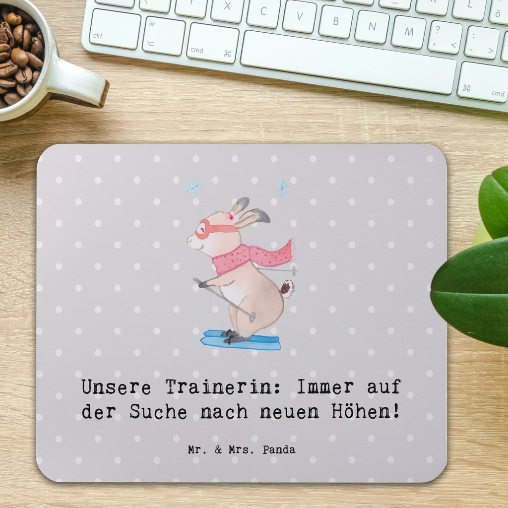 Mauspad Skispringen Trainerin Mousepad, Computer zubehör, Büroausstattung, PC Zubehör, Arbeitszimmer, Mauspad, Einzigartiges Mauspad, Designer Mauspad, Mausunterlage, Mauspad Büro, Geschenk, Sport, Sportart, Hobby, Schenken, Danke, Dankeschön, Auszeichnung, Gewinn, Sportler