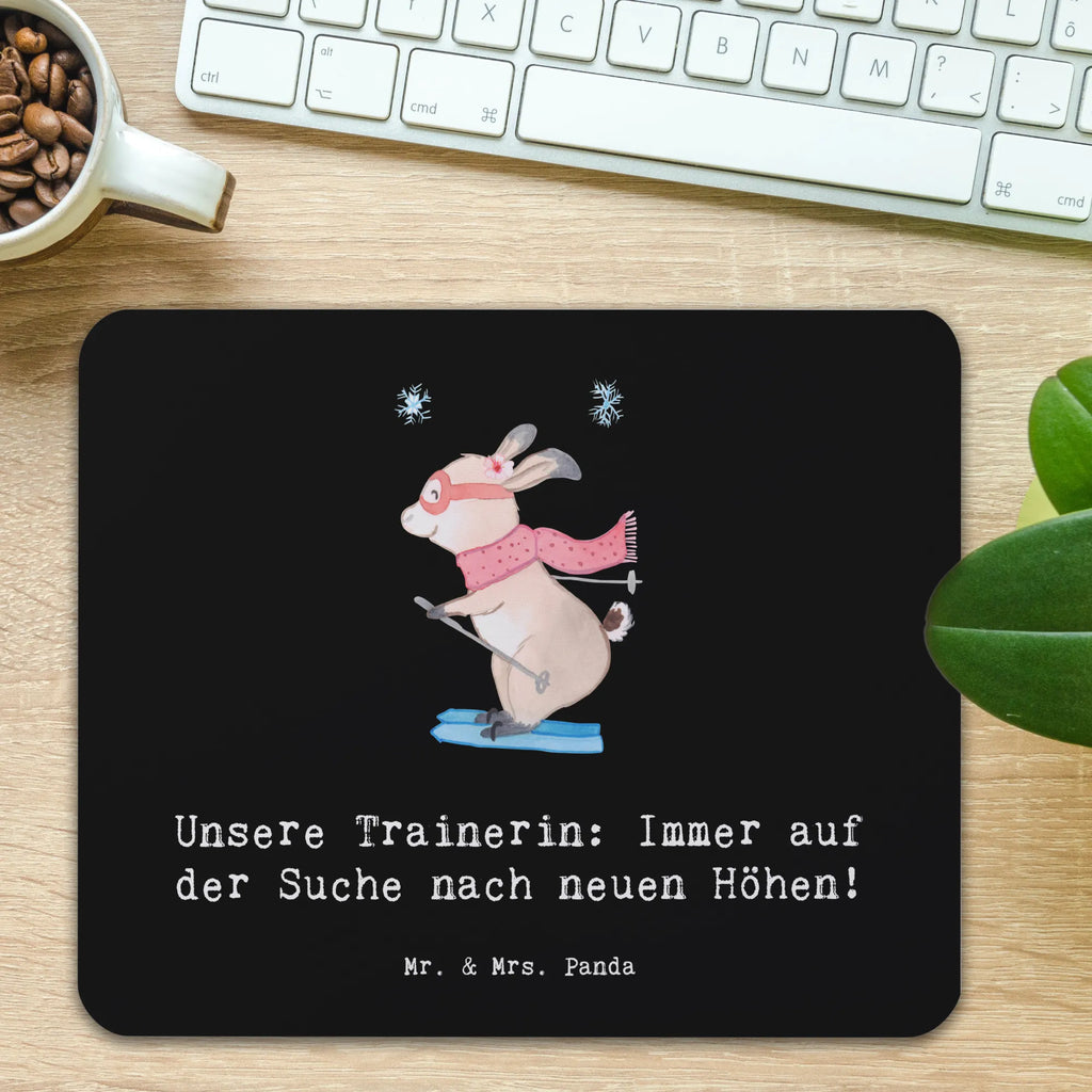 Mauspad Skispringen Trainerin Mousepad, Computer zubehör, Büroausstattung, PC Zubehör, Arbeitszimmer, Mauspad, Einzigartiges Mauspad, Designer Mauspad, Mausunterlage, Mauspad Büro, Geschenk, Sport, Sportart, Hobby, Schenken, Danke, Dankeschön, Auszeichnung, Gewinn, Sportler