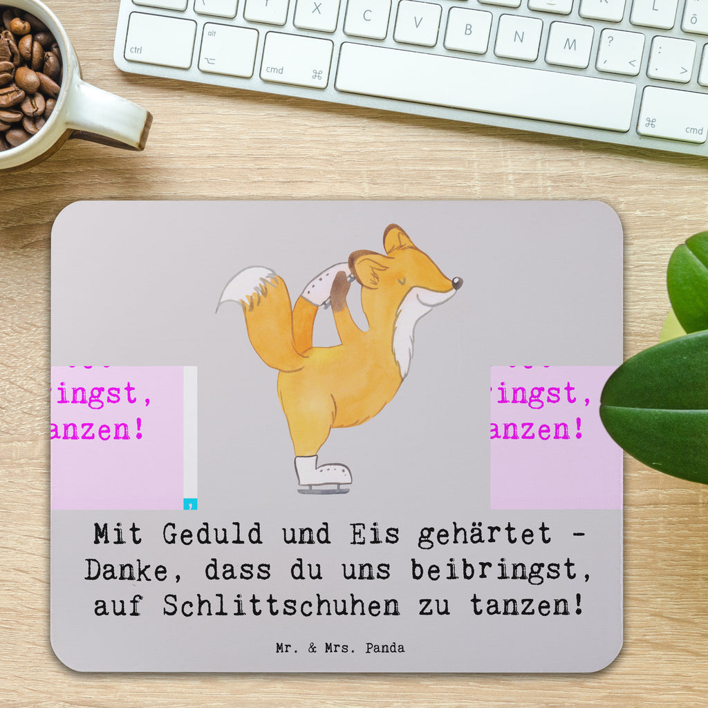 Mauspad Eiskunstlauf Trainerin Mousepad, Computer zubehör, Büroausstattung, PC Zubehör, Arbeitszimmer, Mauspad, Einzigartiges Mauspad, Designer Mauspad, Mausunterlage, Mauspad Büro, Geschenk, Sport, Sportart, Hobby, Schenken, Danke, Dankeschön, Auszeichnung, Gewinn, Sportler