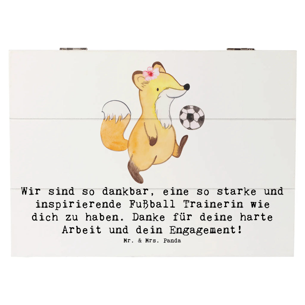 Holzkiste Fußball Trainerin Dankbarkeit Holzkiste, Kiste, Schatzkiste, Truhe, Schatulle, XXL, Erinnerungsbox, Erinnerungskiste, Dekokiste, Aufbewahrungsbox, Geschenkbox, Geschenkdose, Geschenk, Sport, Sportart, Hobby, Schenken, Danke, Dankeschön, Auszeichnung, Gewinn, Sportler