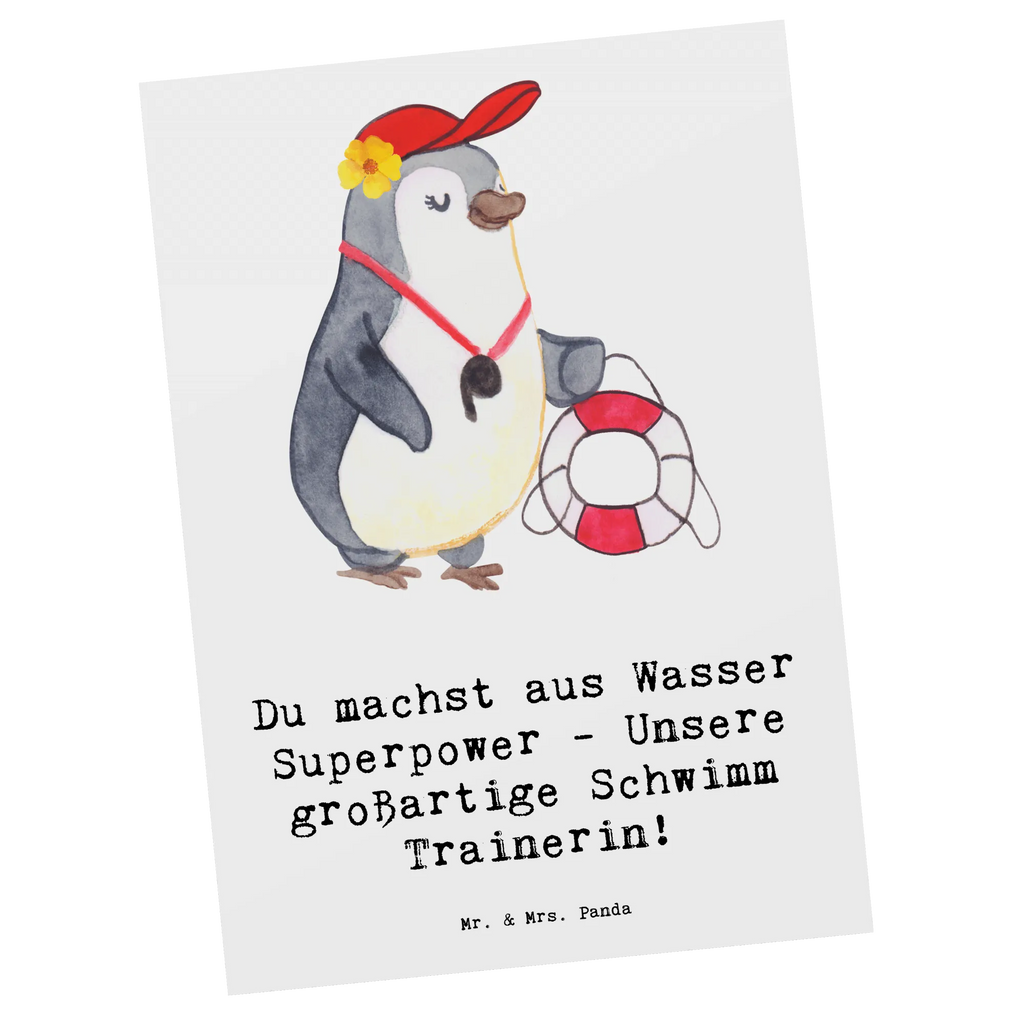 Postkarte Superpower Schwimmen Trainerin Postkarte, Karte, Geschenkkarte, Grußkarte, Einladung, Ansichtskarte, Geburtstagskarte, Einladungskarte, Dankeskarte, Ansichtskarten, Einladung Geburtstag, Einladungskarten Geburtstag, Geschenk, Sport, Sportart, Hobby, Schenken, Danke, Dankeschön, Auszeichnung, Gewinn, Sportler