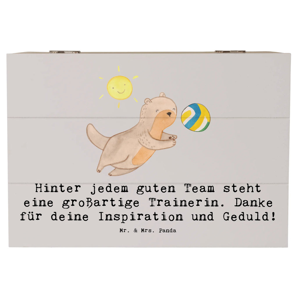 Holzkiste Volleyball Trainerin Holzkiste, Kiste, Schatzkiste, Truhe, Schatulle, XXL, Erinnerungsbox, Erinnerungskiste, Dekokiste, Aufbewahrungsbox, Geschenkbox, Geschenkdose, Geschenk, Sport, Sportart, Hobby, Schenken, Danke, Dankeschön, Auszeichnung, Gewinn, Sportler