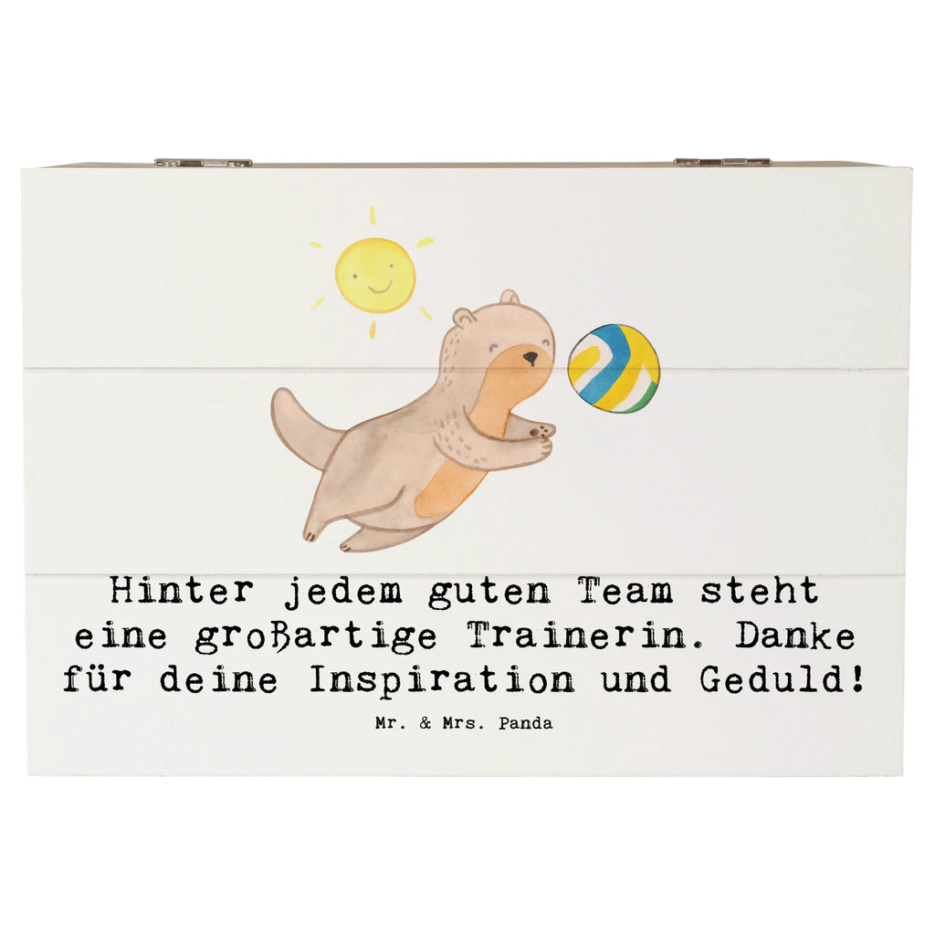 Holzkiste Volleyball Trainerin Holzkiste, Kiste, Schatzkiste, Truhe, Schatulle, XXL, Erinnerungsbox, Erinnerungskiste, Dekokiste, Aufbewahrungsbox, Geschenkbox, Geschenkdose, Geschenk, Sport, Sportart, Hobby, Schenken, Danke, Dankeschön, Auszeichnung, Gewinn, Sportler