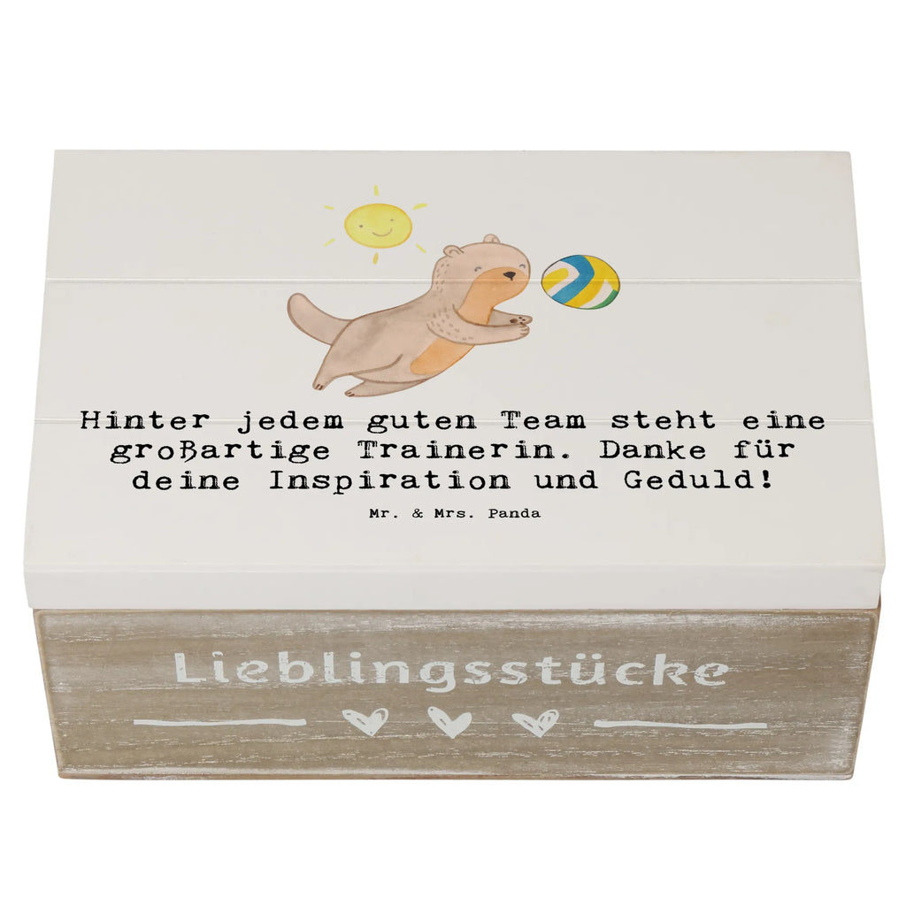 Holzkiste Volleyball Trainerin Holzkiste, Kiste, Schatzkiste, Truhe, Schatulle, XXL, Erinnerungsbox, Erinnerungskiste, Dekokiste, Aufbewahrungsbox, Geschenkbox, Geschenkdose, Geschenk, Sport, Sportart, Hobby, Schenken, Danke, Dankeschön, Auszeichnung, Gewinn, Sportler