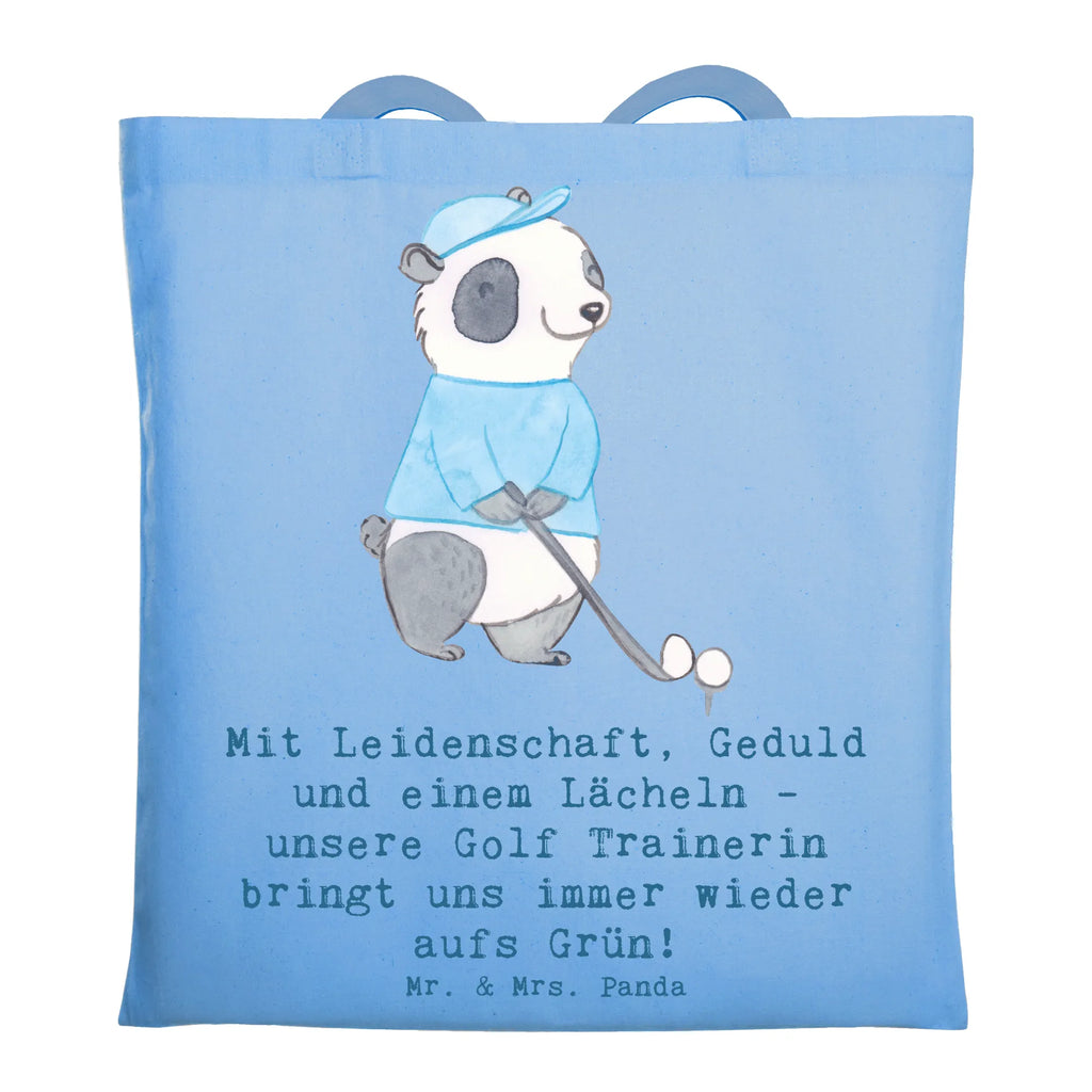 Tragetasche Golf Trainerin Leidenschaft Beuteltasche, Beutel, Einkaufstasche, Jutebeutel, Stoffbeutel, Tasche, Shopper, Umhängetasche, Strandtasche, Schultertasche, Stofftasche, Tragetasche, Badetasche, Jutetasche, Einkaufstüte, Laptoptasche, Geschenk, Sport, Sportart, Hobby, Schenken, Danke, Dankeschön, Auszeichnung, Gewinn, Sportler