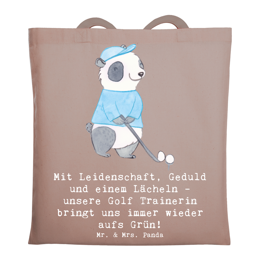 Tragetasche Golf Trainerin Leidenschaft Beuteltasche, Beutel, Einkaufstasche, Jutebeutel, Stoffbeutel, Tasche, Shopper, Umhängetasche, Strandtasche, Schultertasche, Stofftasche, Tragetasche, Badetasche, Jutetasche, Einkaufstüte, Laptoptasche, Geschenk, Sport, Sportart, Hobby, Schenken, Danke, Dankeschön, Auszeichnung, Gewinn, Sportler